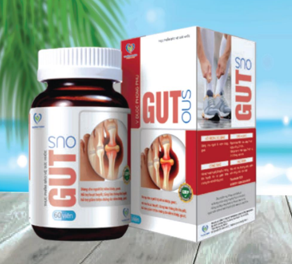 GUTOUS TRƯỜNG THỊNH PHARMA (Hộp 60 viên)