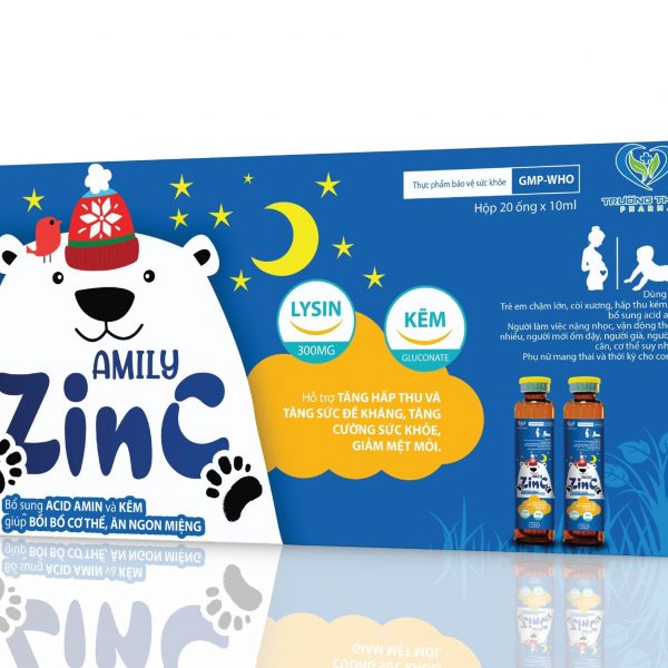 AMILYZINC (Hộp 10 lọ)