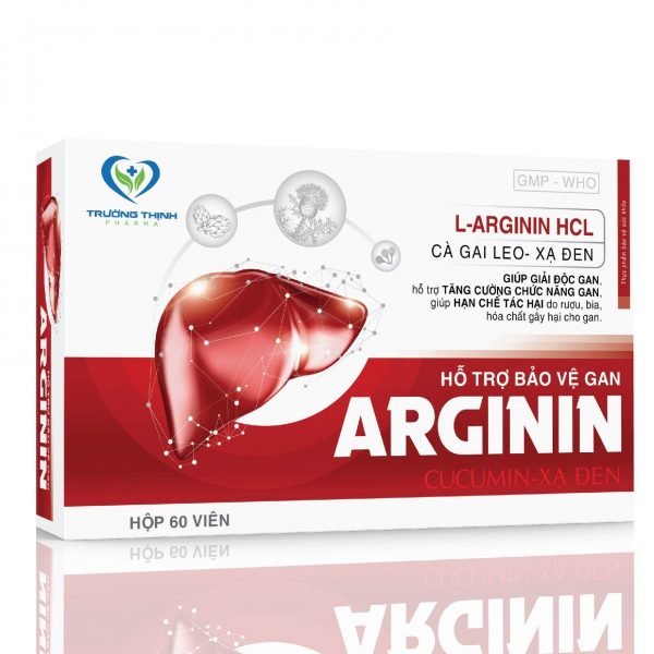 ARGININ-CURCUMIN-XẠ ĐEN (Hộp 12 vỉ x 5 viên)