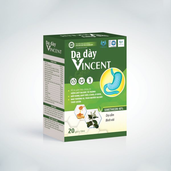 DẠ DÀY VINCENT (Hộp 20 gói)