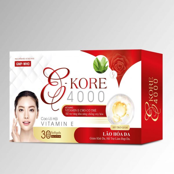 E-KORE 4000 (Hộp 3 vỉ x 10 viên)