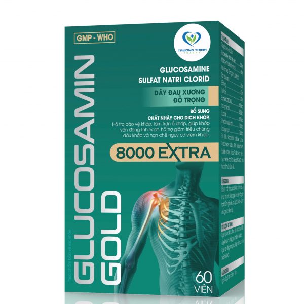 GLUCOSAMIN GOLD 8000 EXTRA (Lọ 30 viên)