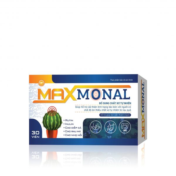 MAXMONAL (Hộp 3 vỉ x 10 viên)