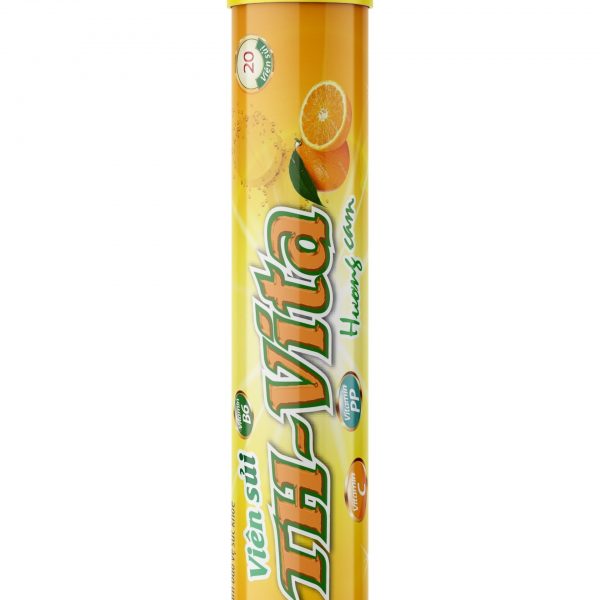 VIÊN SỦI TH-VITA HƯƠNG CAM (Lọ 20 viên)