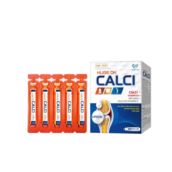 HUGE DK CALCI (Hộp 20 ống)